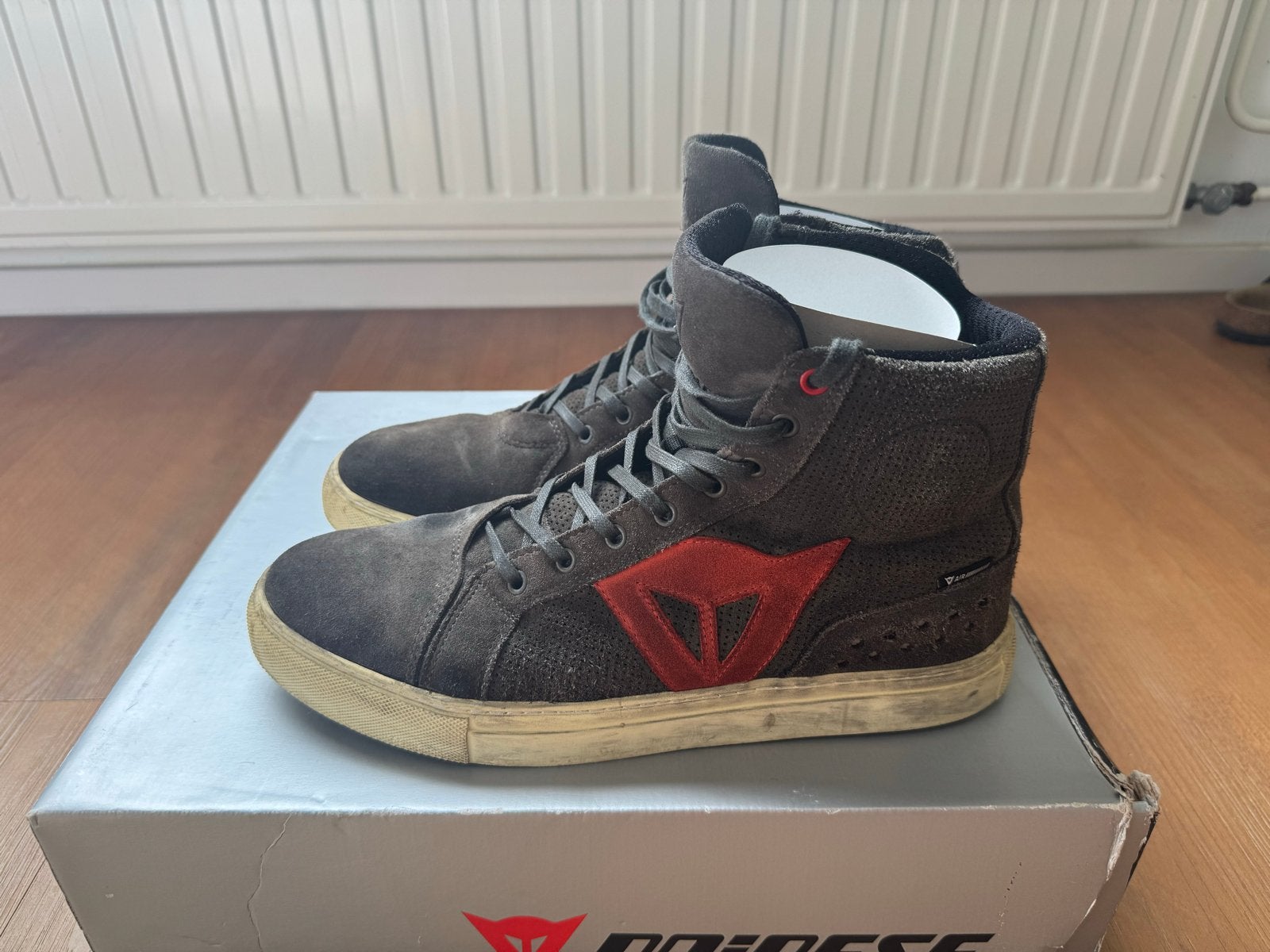 Dainese STREET BIKER AIR SHOES CARBON motorschoenen 45, Ophalen of Verzenden, Gedragen, Overige kleuren, Sneakers of Gympen