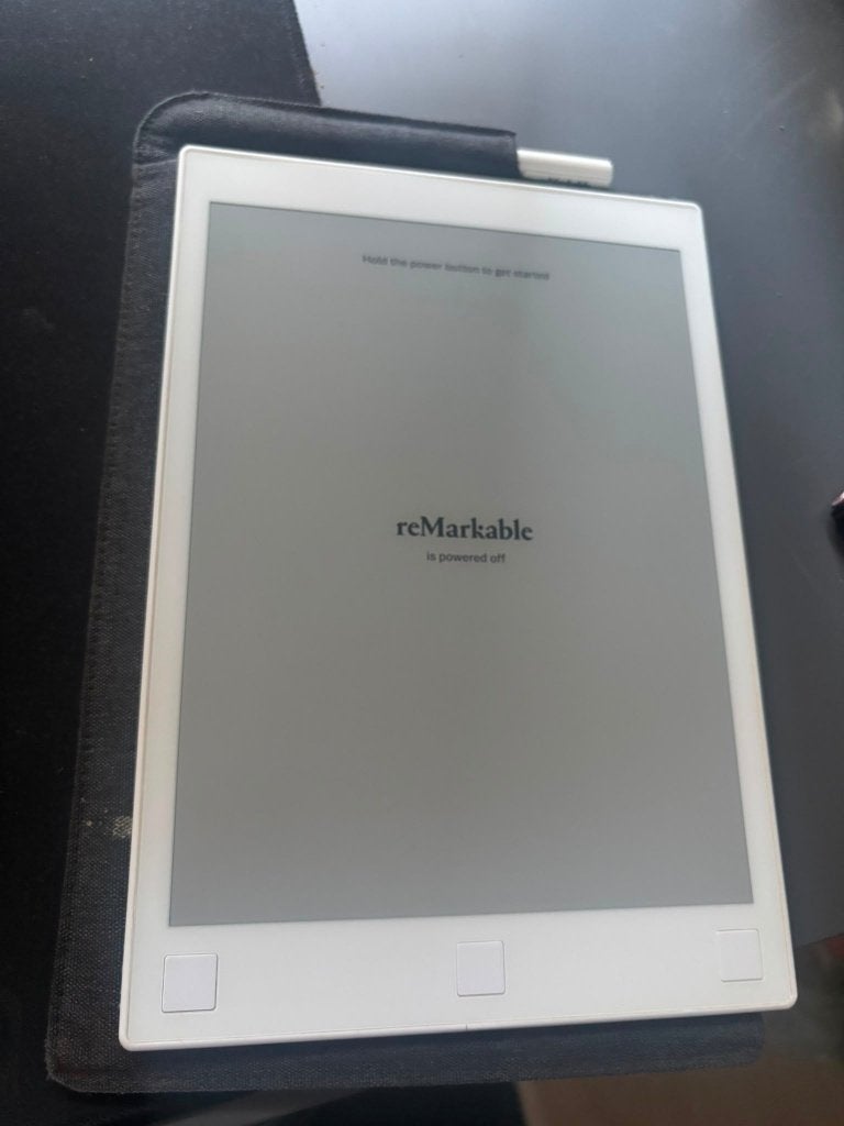 reMarkable 1 + Hoes, Computers en Software, E-readers, Gebruikt, Ophalen of Verzenden