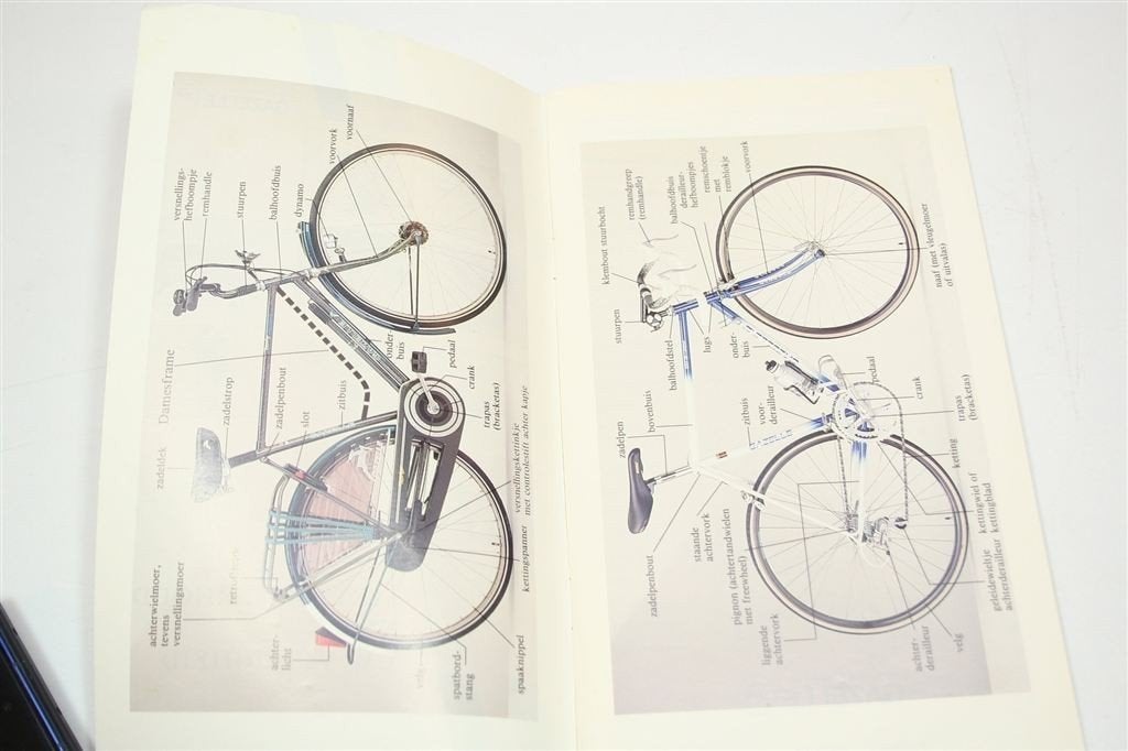 Gazelle Fietsonderhoud — Veiligheid en Techniek ca. 1990, Boeken, Ophalen of Verzenden, Gelezen, Tekenen en Schilderen