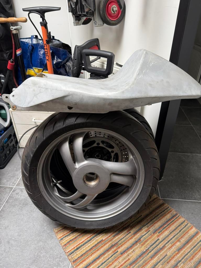 Race zitje ombouw caferacer vintage Honda Hawk RC31 RC33, Ophalen, Gebruikt
