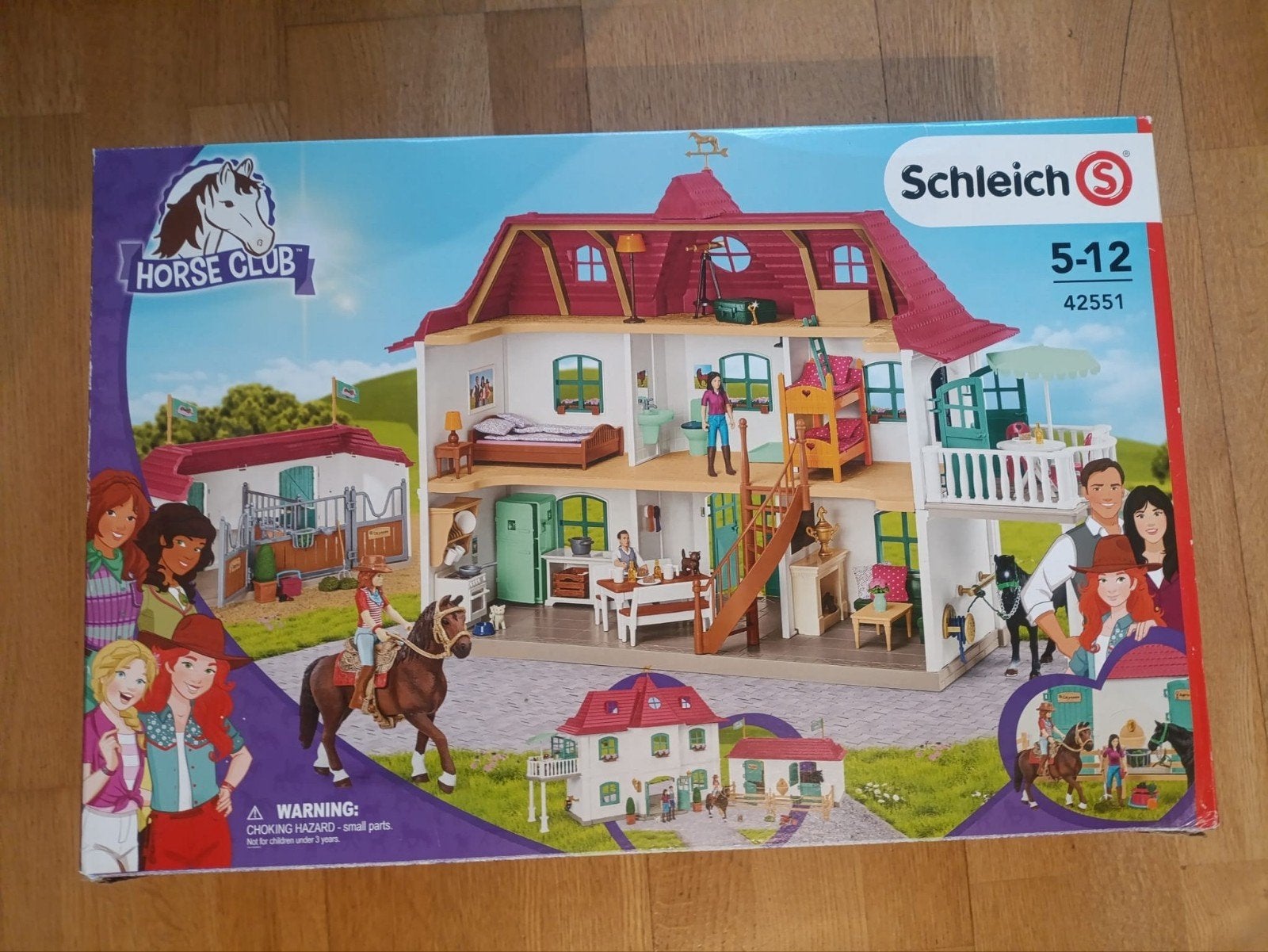 Schleich 42416 Lakeside paardenboerderij, Ophalen of Verzenden, Zo goed als nieuw