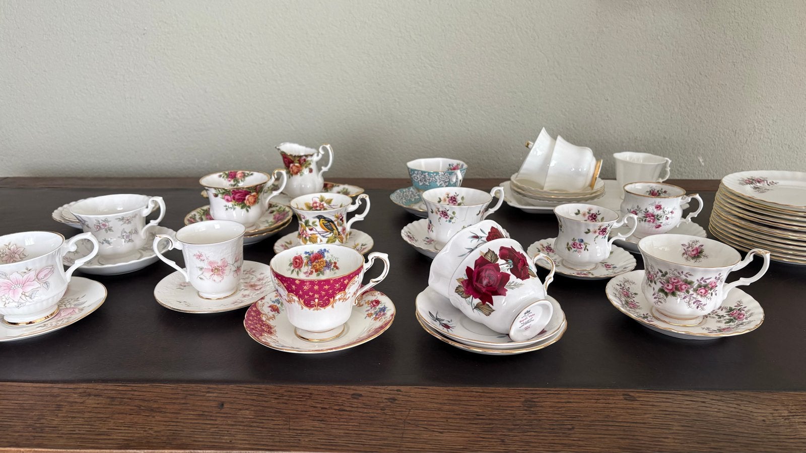 Collectie Engels servies, Ophalen