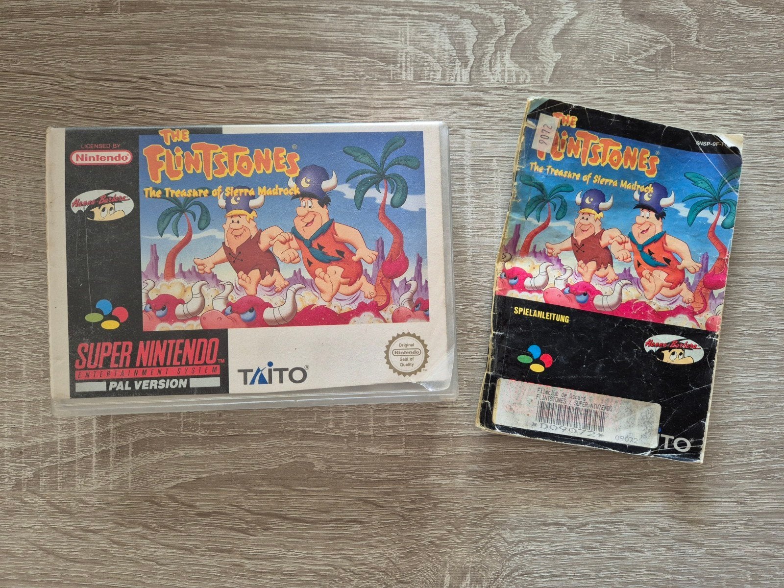 Doos + boekje - The Flinstones SNES, Spelcomputers en Games, Games | Nintendo Super NES, Avontuur en Actie, Gebruikt, 1 speler