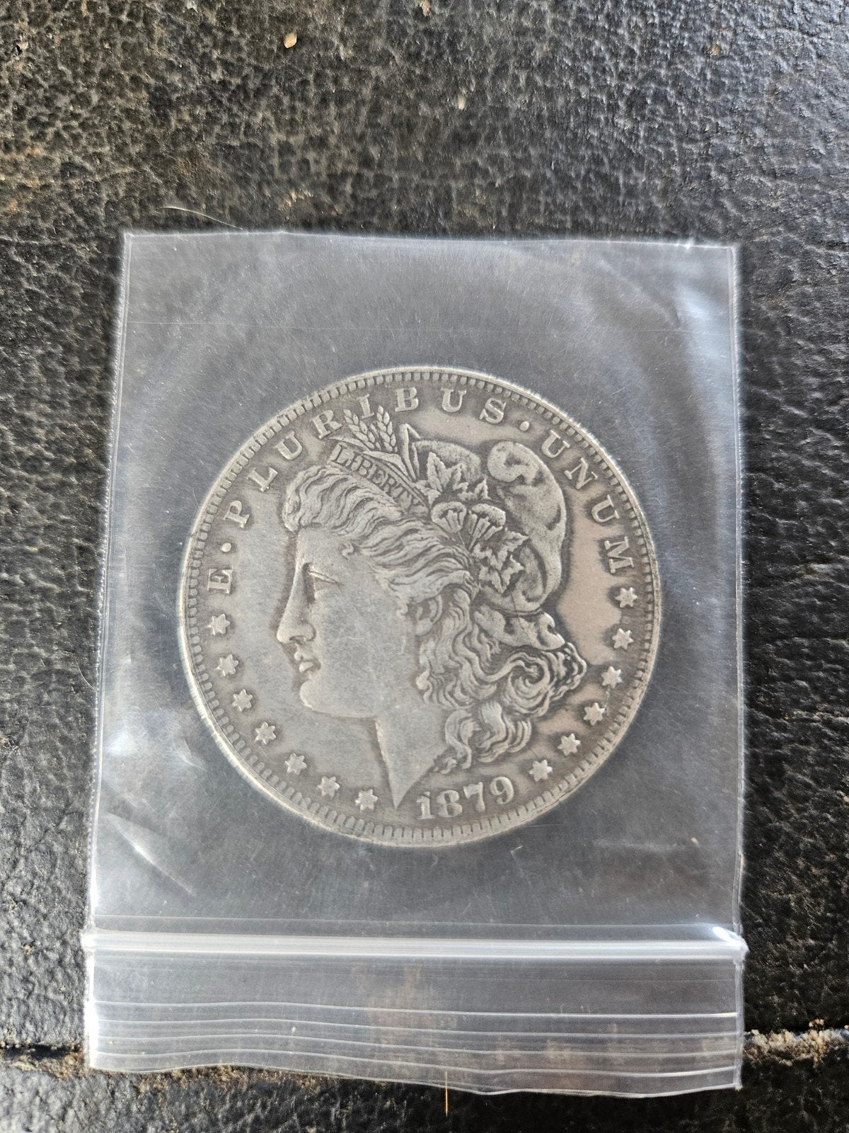 1879 replica Morgan Dollar Munt, Ophalen of Verzenden, Losse munt