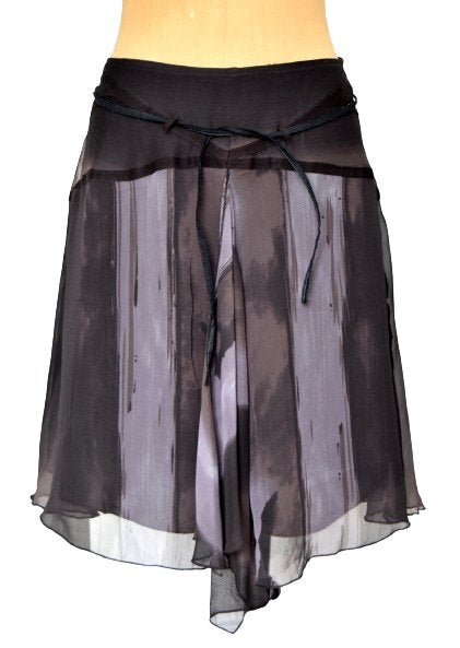 Nieuwe NU by Staff rok, chiffon paars rokje, Mt. 40, Maat 38/40 (M), NU by Staff, Paars, Nieuw