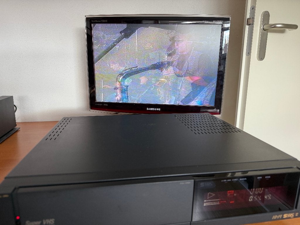 JVC HR-S5000E SVHS videorecorder (met defect), Audio, Tv en Foto, Videospelers, Ophalen of Verzenden, Gebruikt, VHS-speler of -recorder