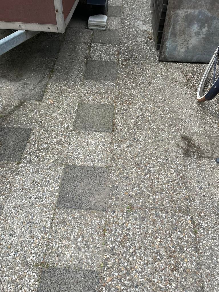 Grindtegels  gratis, Tuin en Terras, Tegels en Klinkers, Ophalen of Verzenden, Gebruikt, Beton, Terrastegels