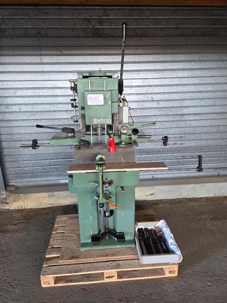 Kettingfrees / kettingsteek Italcava SM500 400V+7 kettingen!, Ophalen, Gebruikt, Elektrisch, Kettingfrees