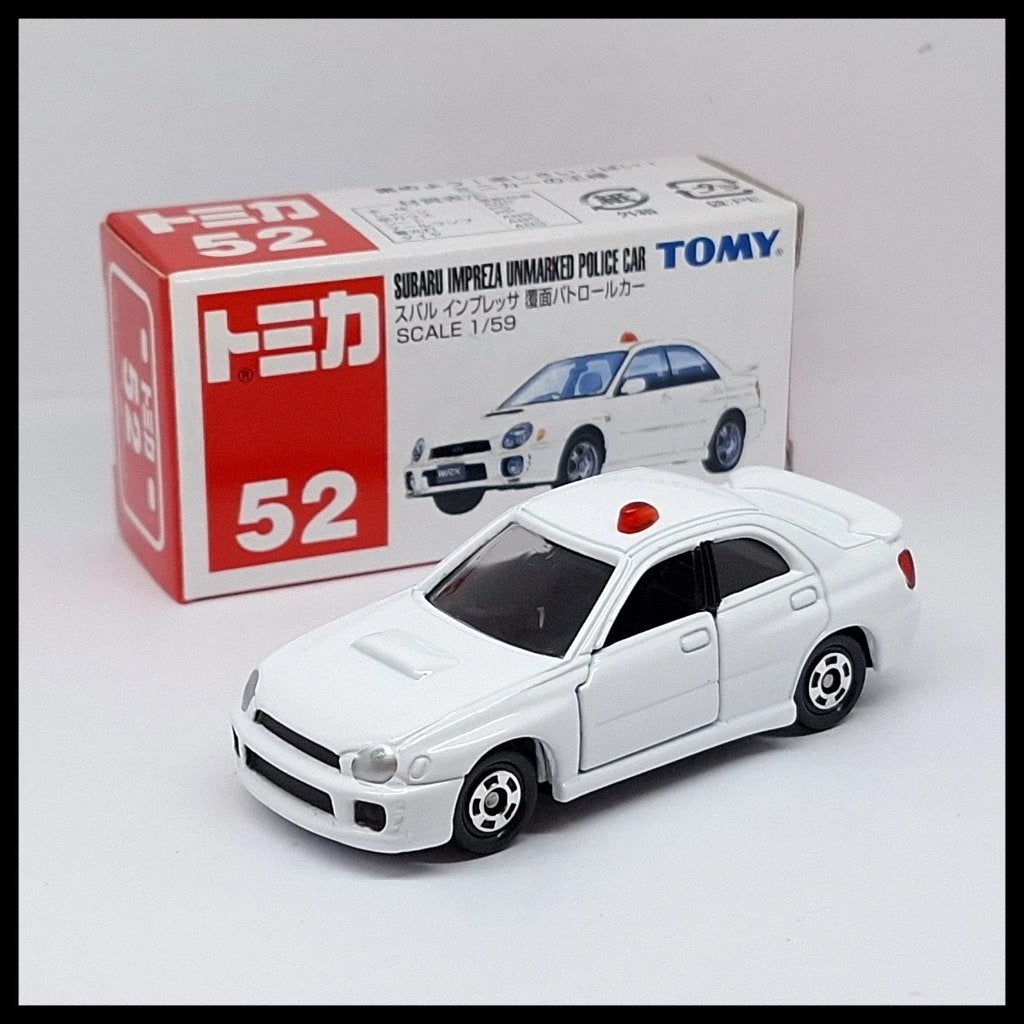 Subaru Impreza van Tomica Tomy 1/59 Unmarked Police Car, Ophalen of Verzenden, Nieuw, Auto