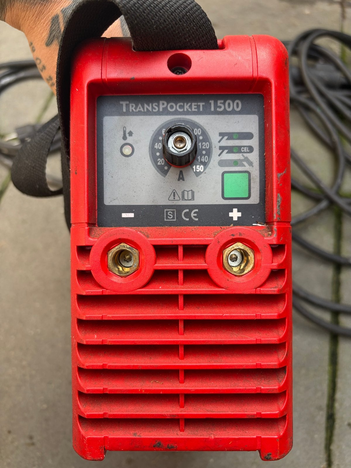 Fronius TransPocket 1500 Elektrode Lasapparaat 230V, Ophalen, Gebruikt, 150 tot 250 ampère, Elektroden