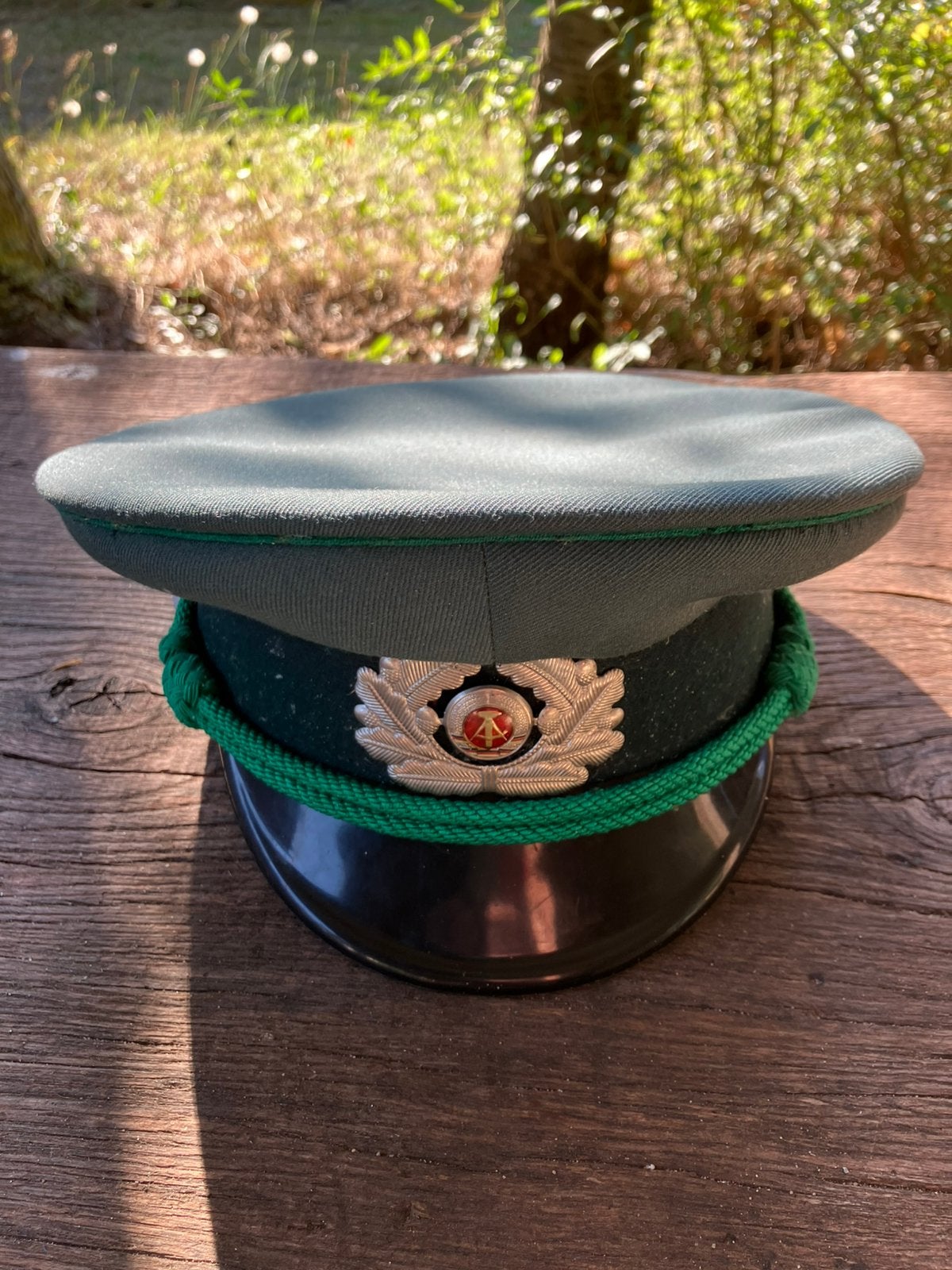 Duitse Volkspolizei officierspet DDR, Ophalen, Overige soorten, Duitsland, Helm of Baret