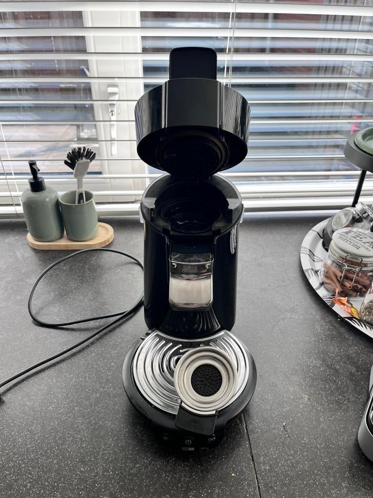 Een werkende senseoapparaat., Witgoed en Apparatuur, Koffiezetapparaten, 10 kopjes of meer, Ophalen, Zo goed als nieuw, Koffiemachine