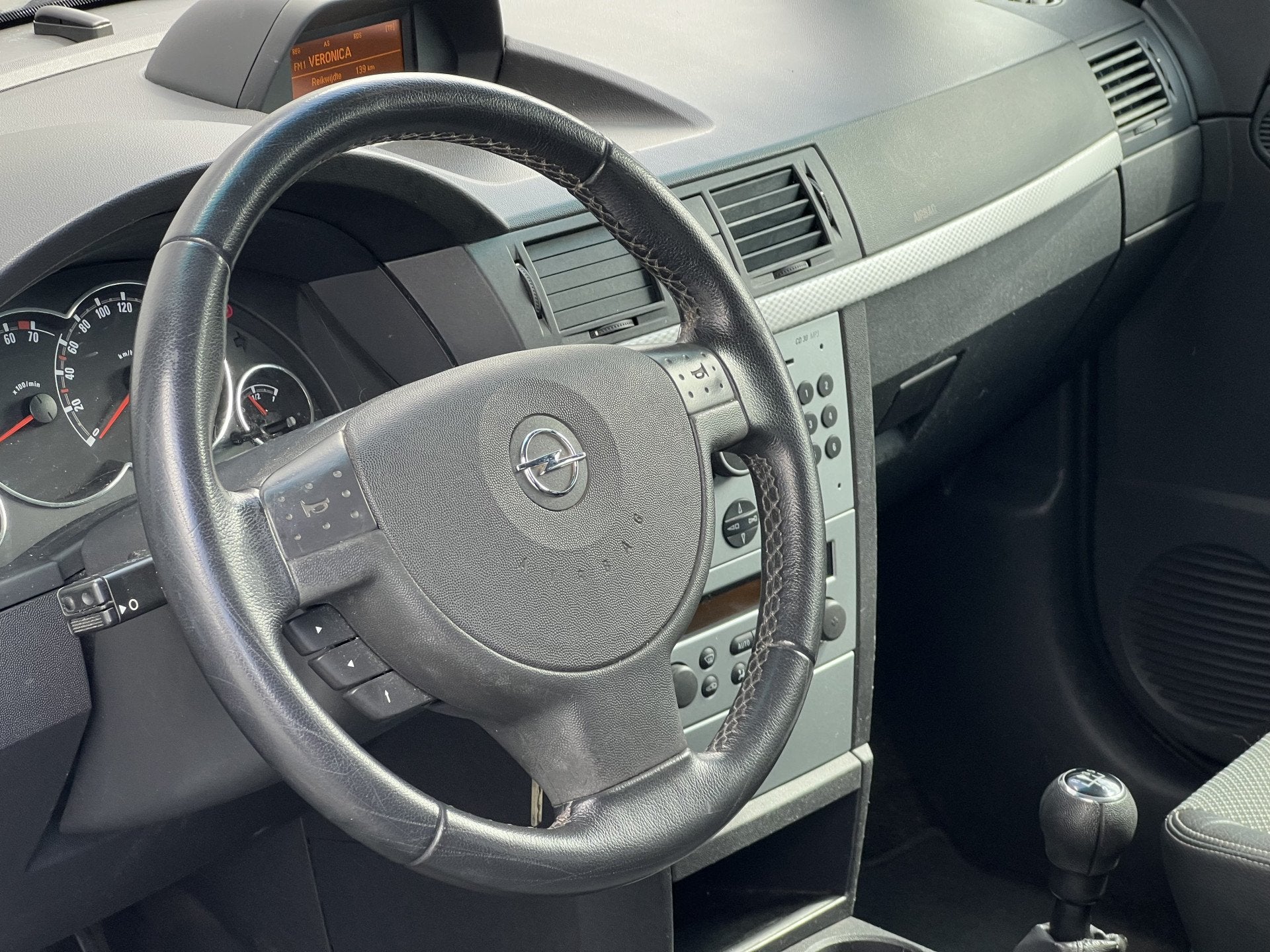 Opel Meriva 1.6-16V Cosmo | Clima | L.M.V | Elektrische rame, Voorwielaandrijving, Gebruikt, Zwart, 4 cilinders