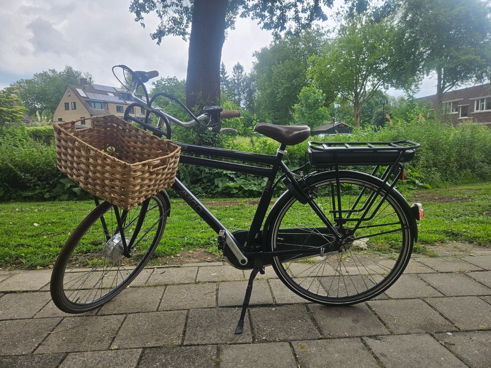 Elektrische fiets (Merk: Amigo) Lees de beschrijving, Ophalen, Terugtraprem, Gebruikt, Versnellingen