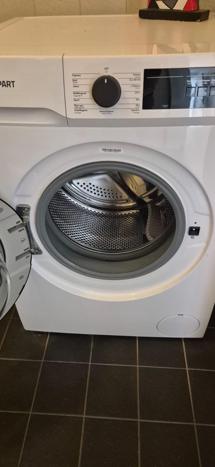 Veripart VPWM1400A28WNB Wasmachine - Zo goed als nieuw, Ophalen, Zo goed als nieuw, Voorlader, Kort programma
