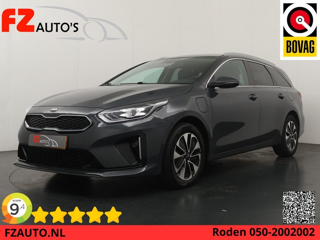 Kia Ceed Sportswagon 1.6 GDI PHEV DynamicPlusLine - Navigati, 77 km/l, Gebruikt, Leder en Stof, 1508 kg