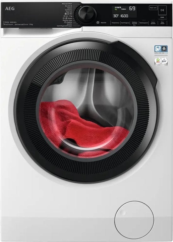 AEG wasmachine LR7696UD4 7000 Serie ProSteam, AEG, Minder dan 85 cm, Postbus 1038 5602 BB Eindhoven, 8 tot 10 kg