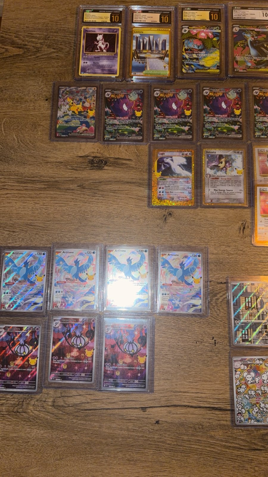 Foto 9 van Grote Pokémon collectie | 30th Celebration slabs hits + Bulk