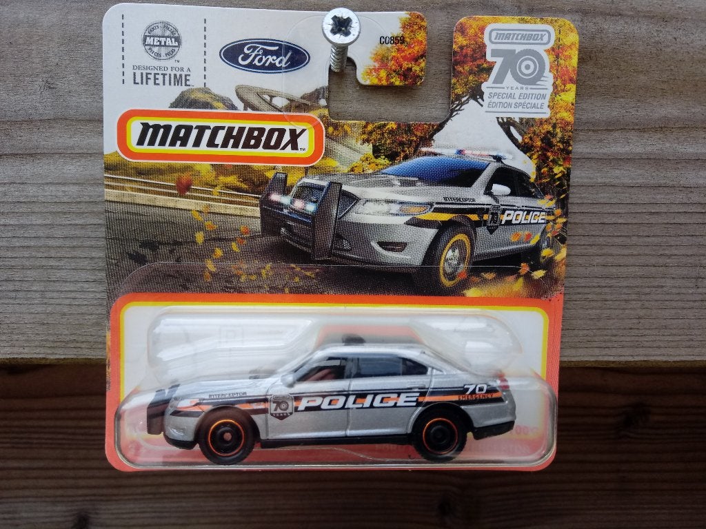 Ford Interceptor Police Matchbox, Ophalen, Nieuw, Auto