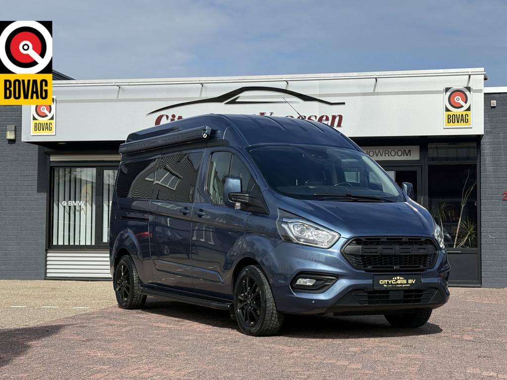 Ford Transit Custom buscamper zeer luxe inbouw professioneel, Caravans en Kamperen, Campers, Buscamper of Camperbus, Airbags, Tot en met 2