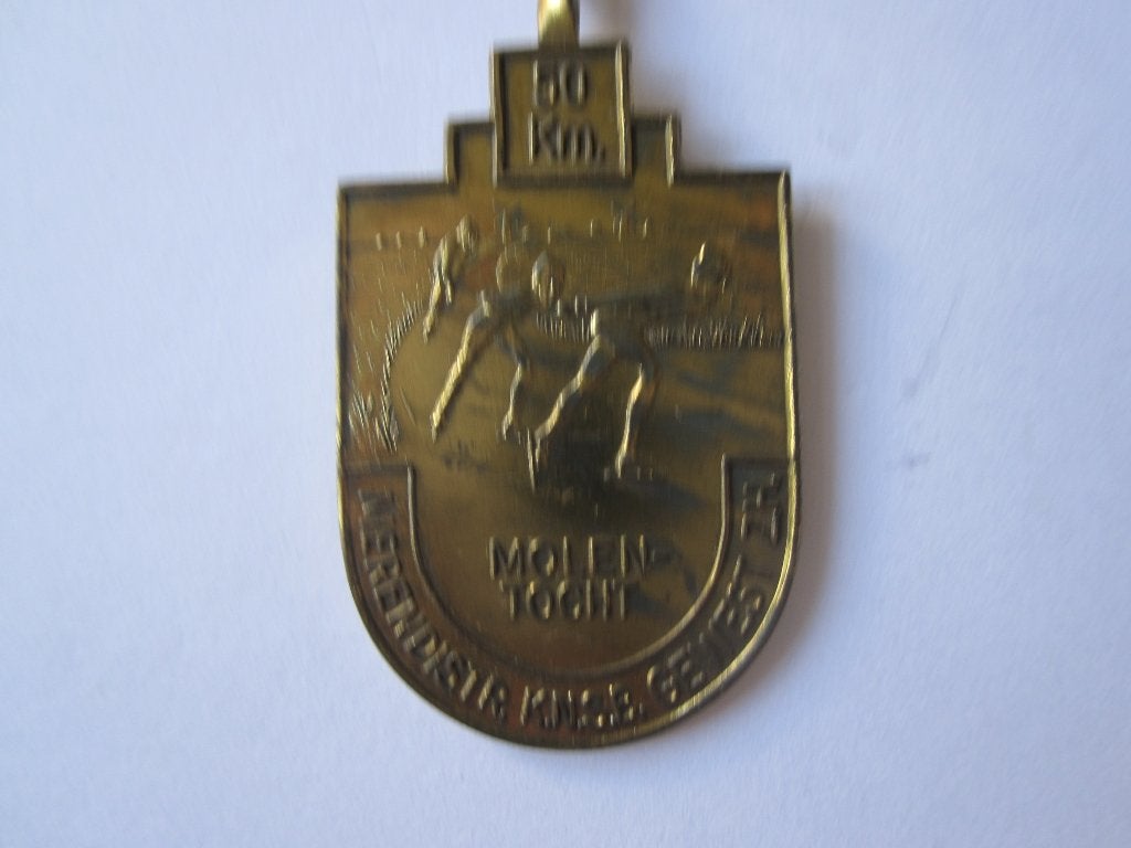 Medaille schaatsen Z.H., Postzegels en Munten, Ophalen of Verzenden, Overige materialen, Nederland