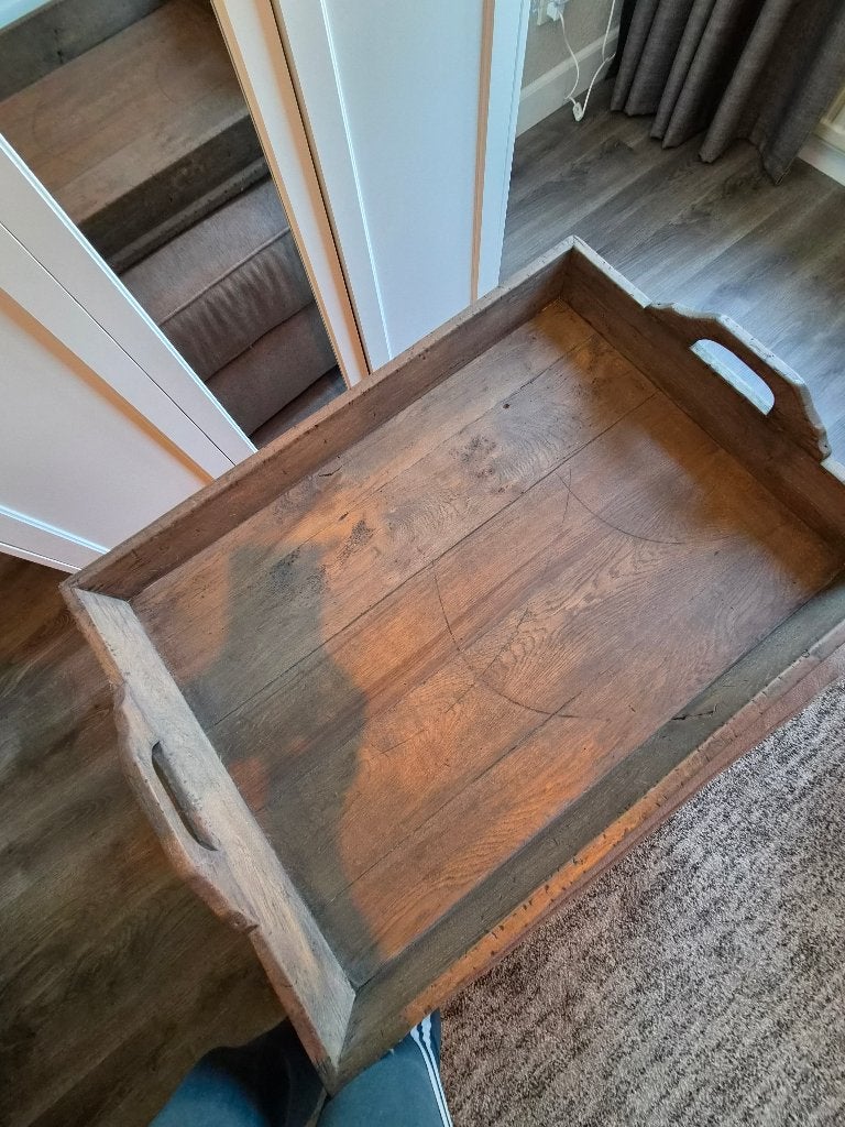 Dienblad hout, Ophalen, Nieuw, Handgemaakt, Dienblad