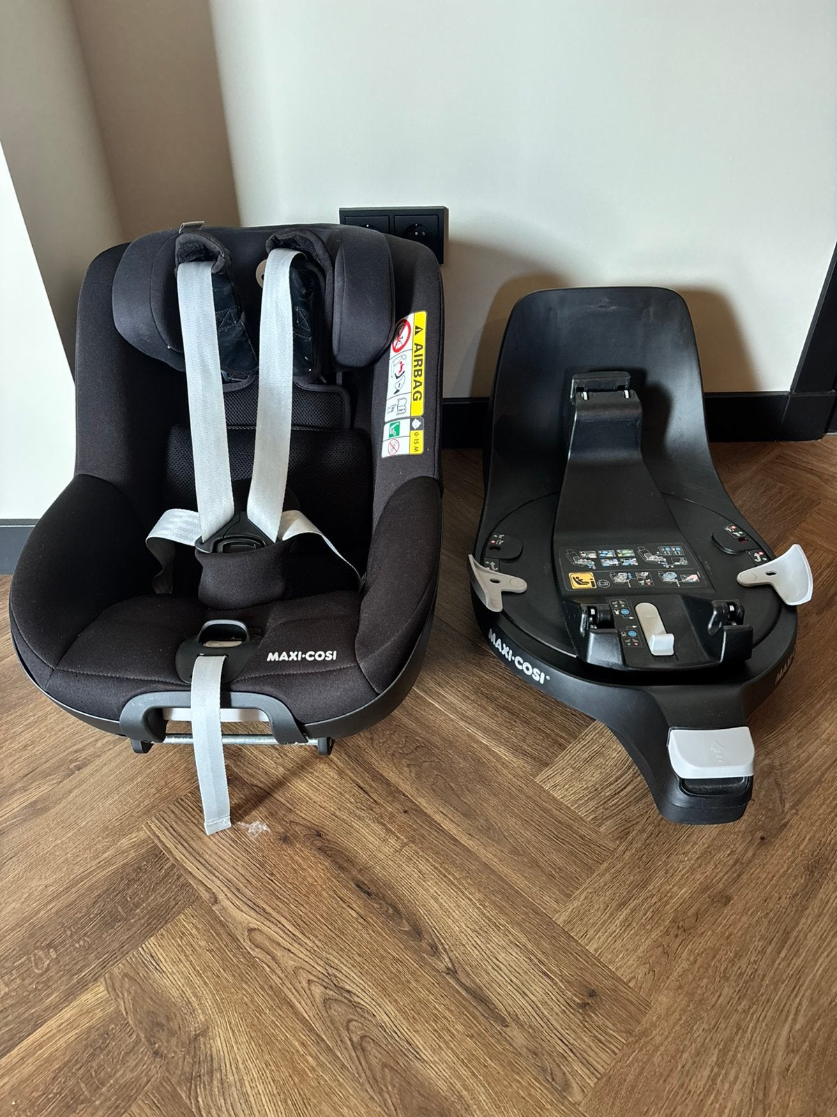 Maxi cosi familyfix 360 isofix base en pearl 360 autostoel, Kinderen en Baby's, Autostoeltjes, Ophalen, 9 t/m 18 kg, Zo goed als nieuw