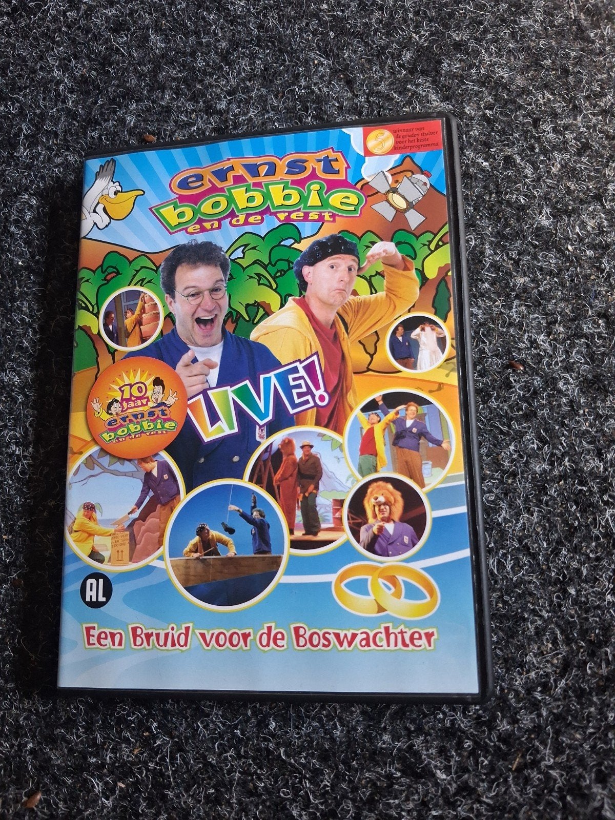 ERNST & BOBBIE EEN BRUID VOOR DE BOSWACHTER DVD (NIEUW!!), Alle leeftijden, Ophalen
