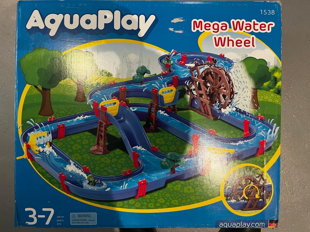 AquaPlay Mega Water Wheel Waterbaan, Ophalen of Verzenden, Zo goed als nieuw