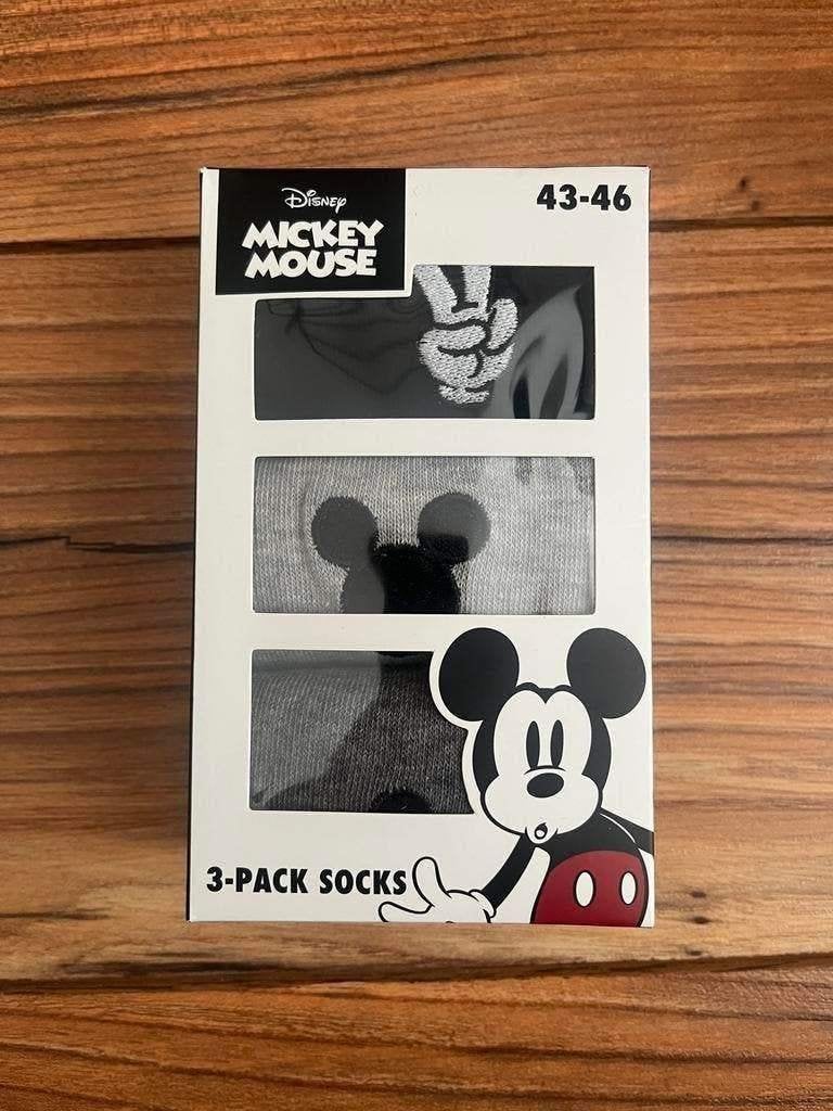 Mickey Mouse Sokken 3 Stuks Maat 43-46 Nieuw, Ophalen of Verzenden, Nieuw, Jongen, Sokken