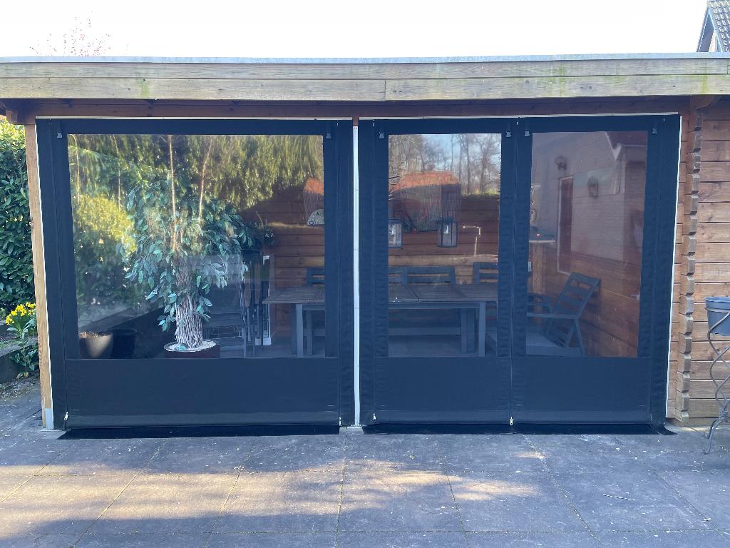 verandazeilen, 3 stuks (2 verandazeilen zijn verkocht), Tuin en Terras, Ophalen, Zo goed als nieuw, Veranda