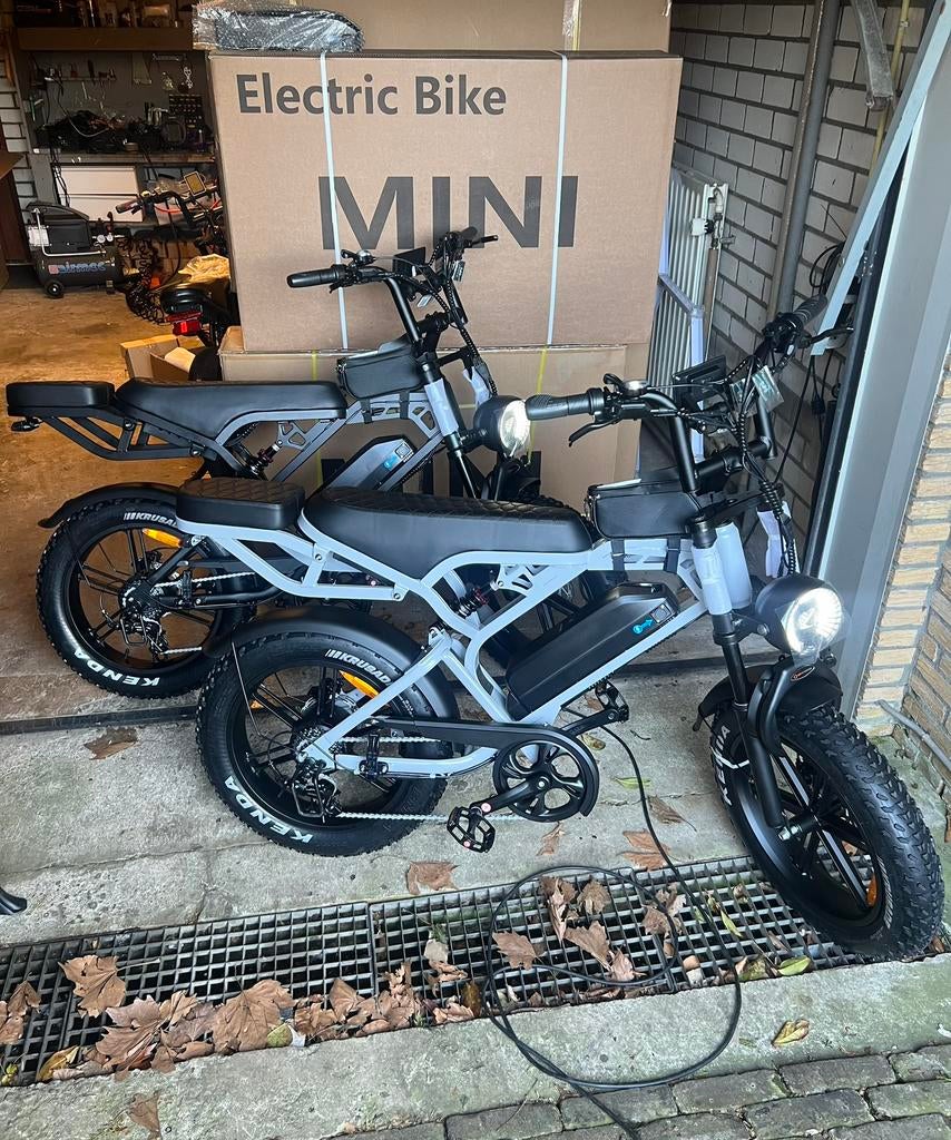 Fatbike V20 Pro + Zwart & Nardo Grey Nieuw Factuur Garantie!, Nieuw, 59 cm of meer, 50 km per accu of meer, Ophalen