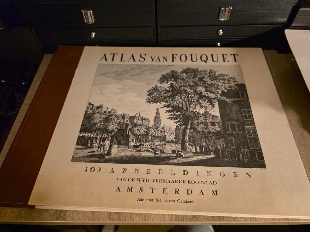 Compleet gravures Amsterdam, Antiek en Kunst, Ophalen of Verzenden
