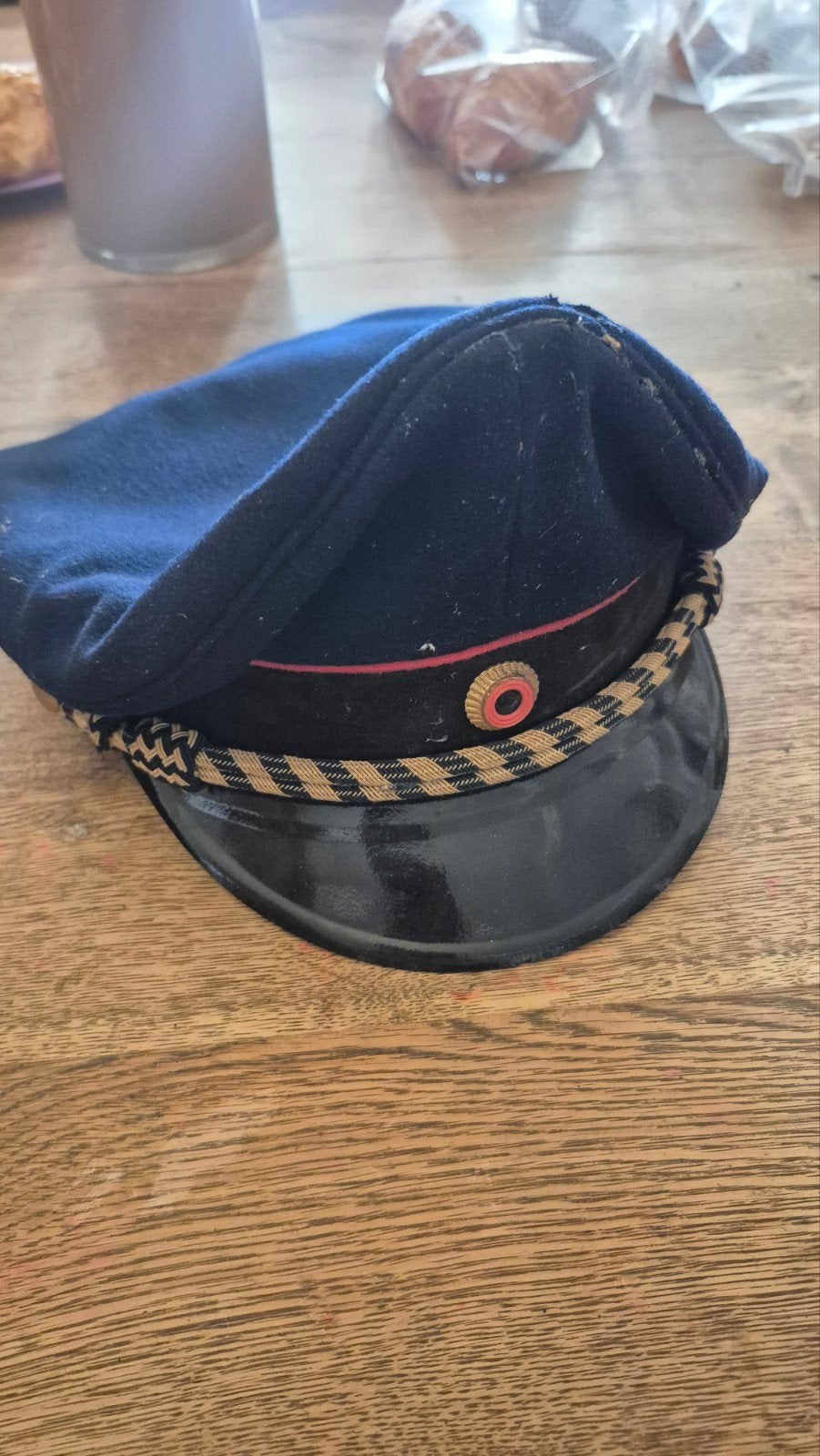 Originele Bundeswehr Schirmmütze uit 1969, Ophalen of Verzenden, Landmacht, Duitsland, Helm of Baret
