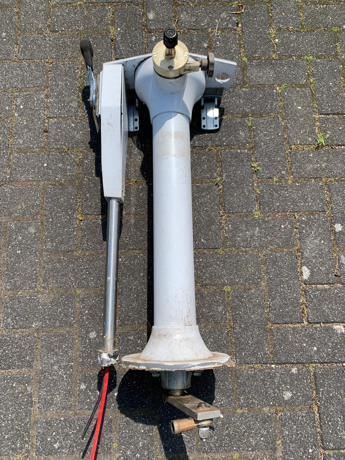 Whitlock stuurpaal stuurstand mechanisch, opknapper, Watersport en Boten, Ophalen, Gebruikt