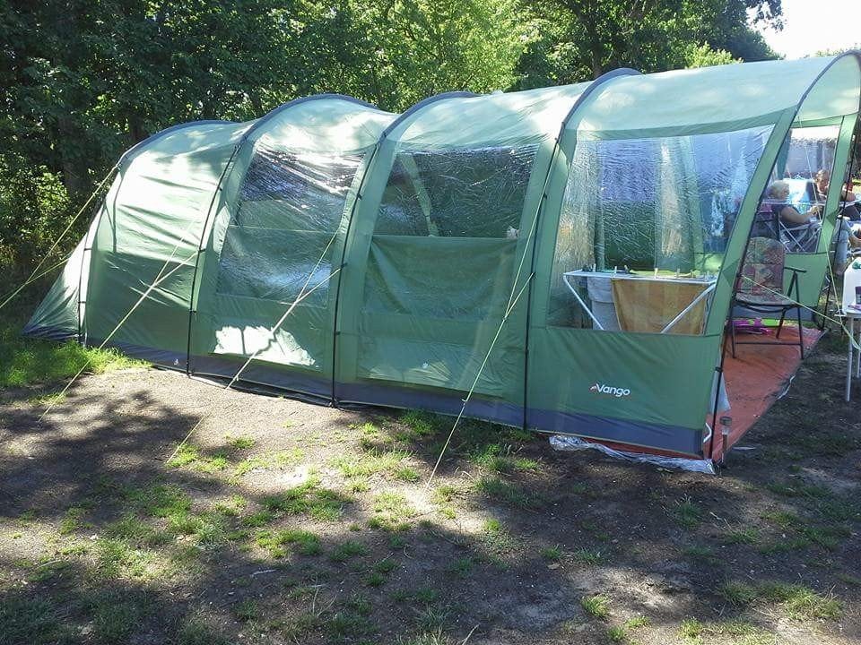 Ruime Vango Langley 600 tent - Ideaal voor gezinnen, Ophalen, Gebruikt, Tot en met 6