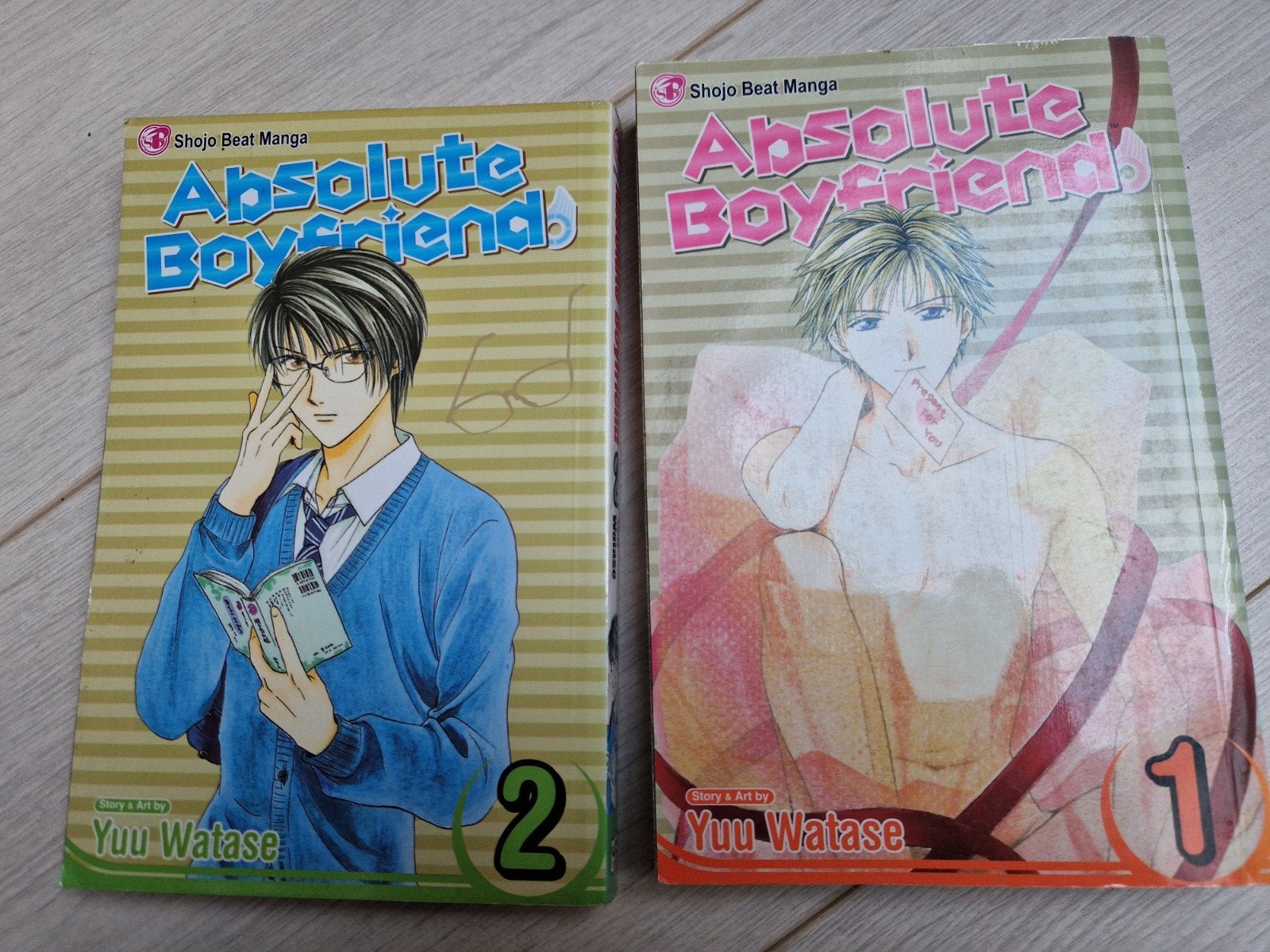 2 x absolute boyfriend manga anime comic shojo beat strip, Boeken, Strips | Comics, Ophalen of Verzenden
