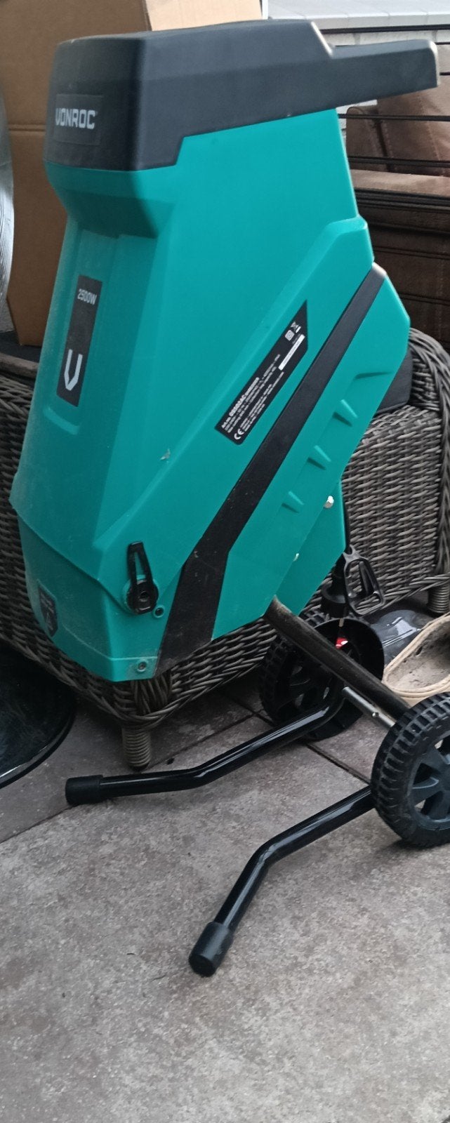 vonroc hakselaar, Ophalen, Gebruikt, Vonroc, Met opvangzak