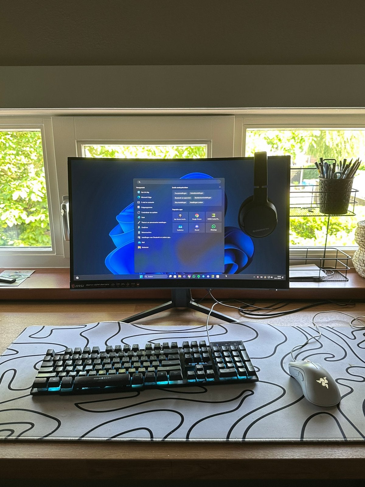 Gaming setup, Computers en Software, Desktop Pc's, Zo goed als nieuw, 3 tot 4 Ghz, Gaming, Ophalen of Verzenden