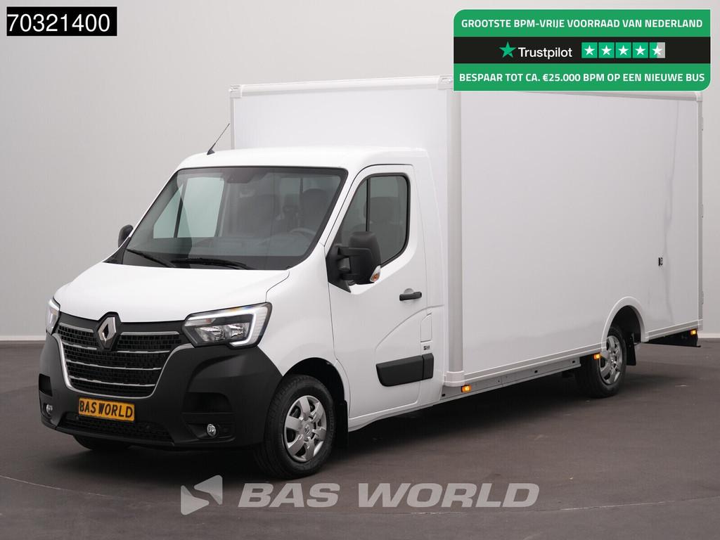 Renault Master 165PK Lowliner Bakwagen LED Navi Airco Cruise, Start-stop-systeem, Stof, Euro 6, 4 cilinders