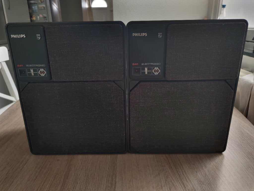 Philips MFB 541 speakers, Ophalen of Verzenden, Minder dan 60 watt, Philips