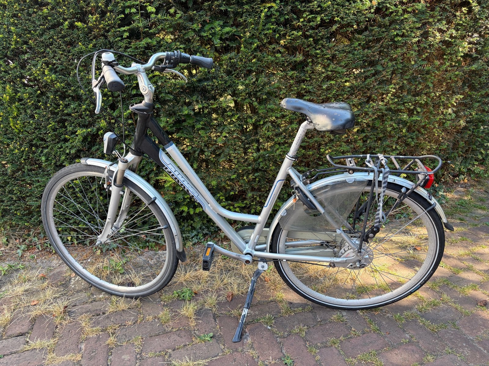 Bikkel Damesfiets 28 inch 50L, Gebruikt, Velgrem, Versnellingen, 50 tot 53 cm