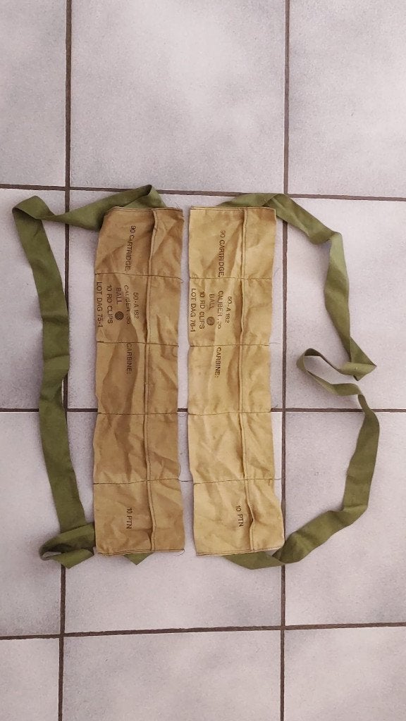 30M1 carabijn gordels, Ophalen of Verzenden, Landmacht, Nederland, Overige typen