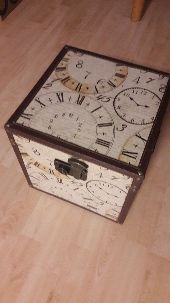 Decor kisten, Ophalen of Verzenden, Gebruikt, Minder dan 50 cm, Minder dan 50 cm