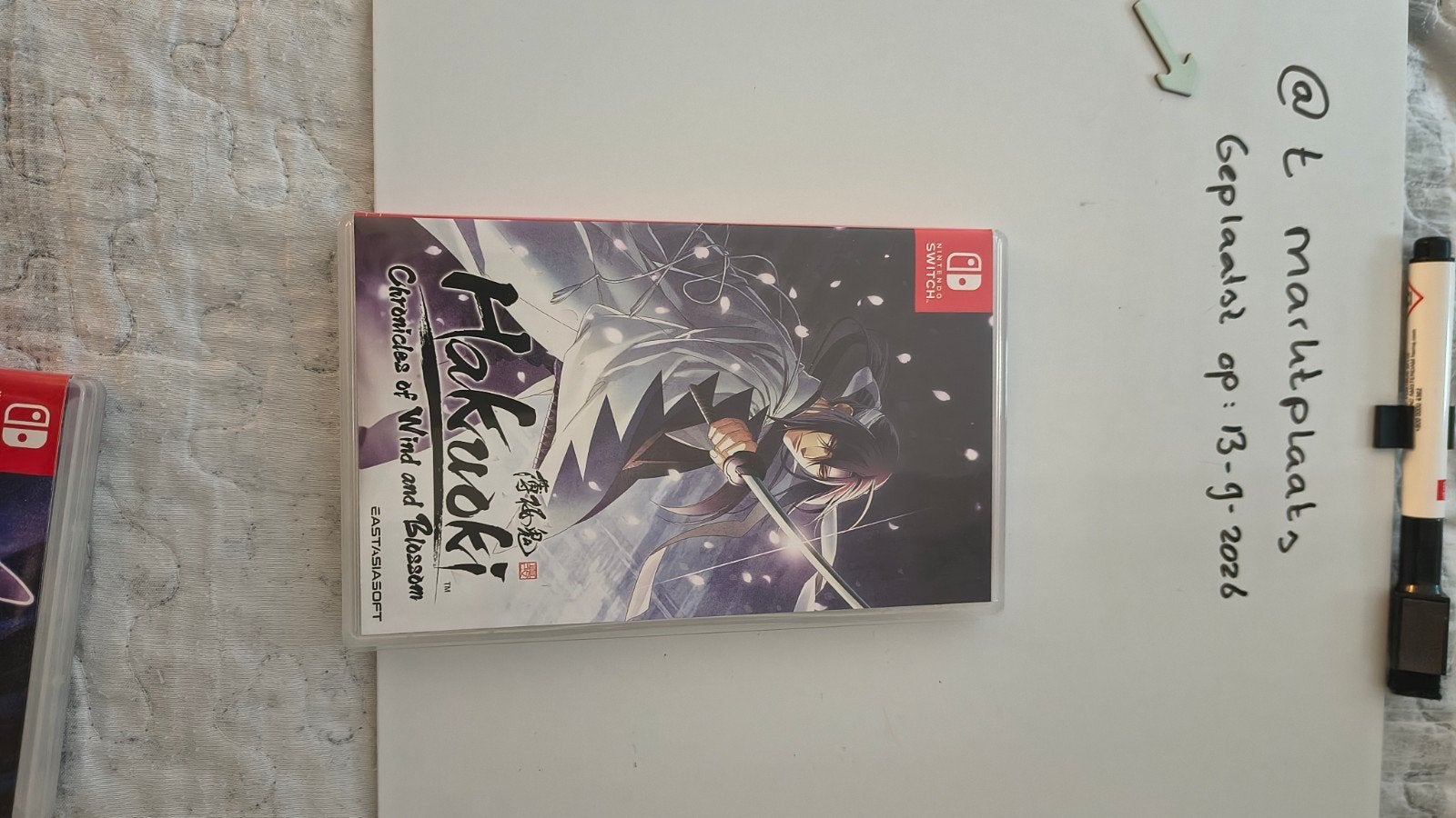 hakuoki nintendo switch otome, Ophalen, 1 speler, Zo goed als nieuw, Vanaf 3 jaar