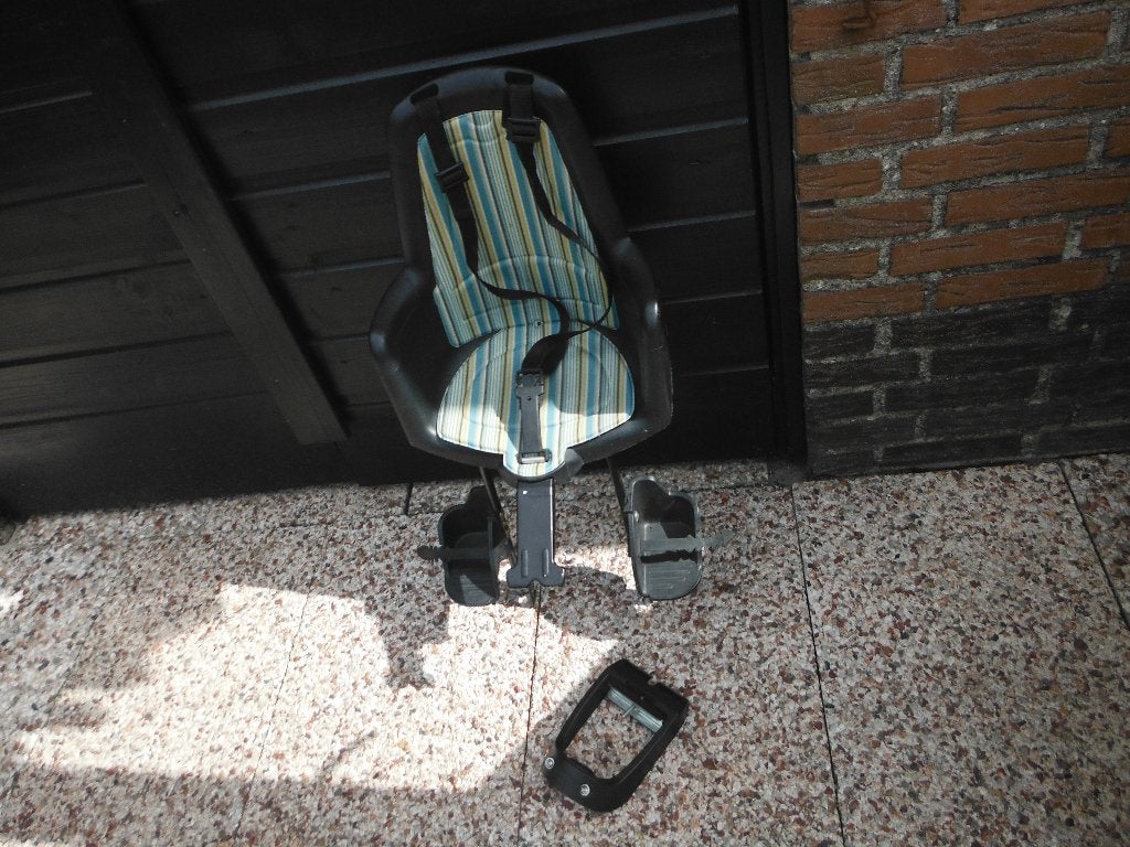 bobike fietsstoeltje voor achter + bevestiging, Ophalen, Gebruikt, Achterzitje, Bobike, fietszitje voor achterop.