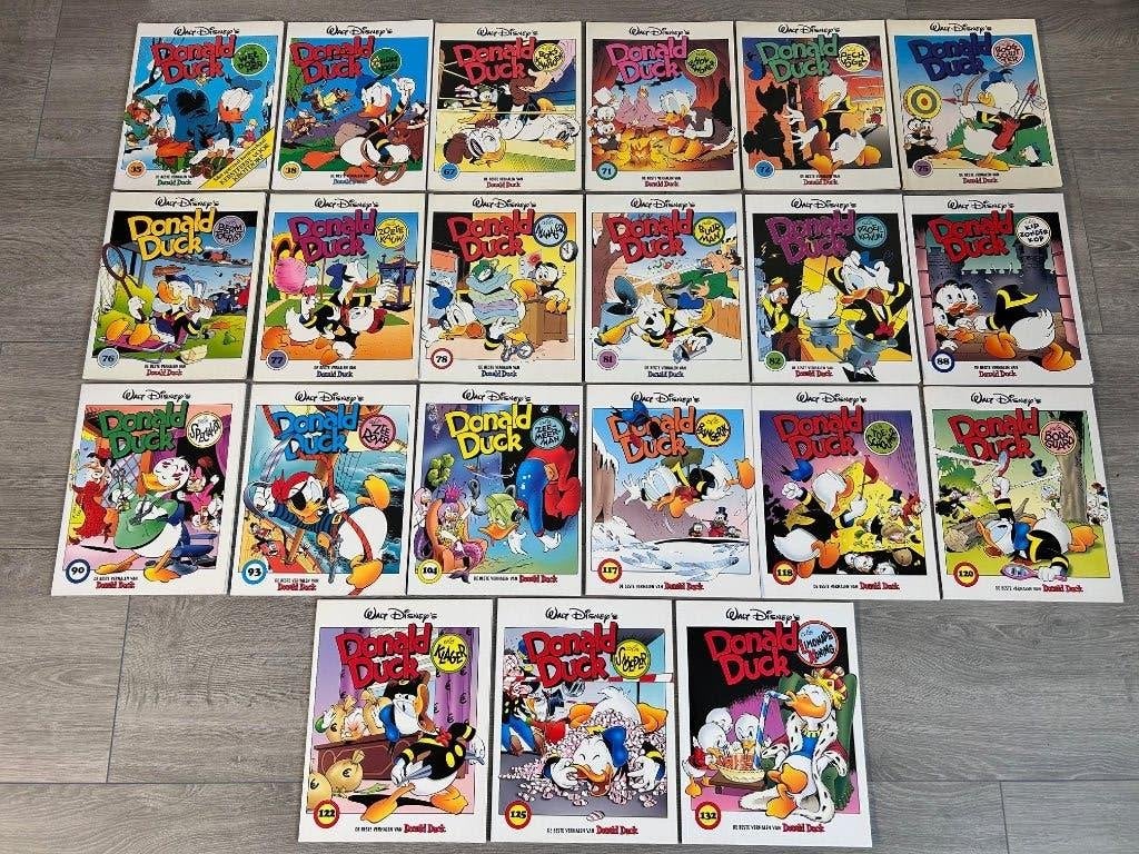 Donald Duck als…boeken (21 stuks), Boeken, Meerdere stripboeken, Ophalen of Verzenden, Zo goed als nieuw