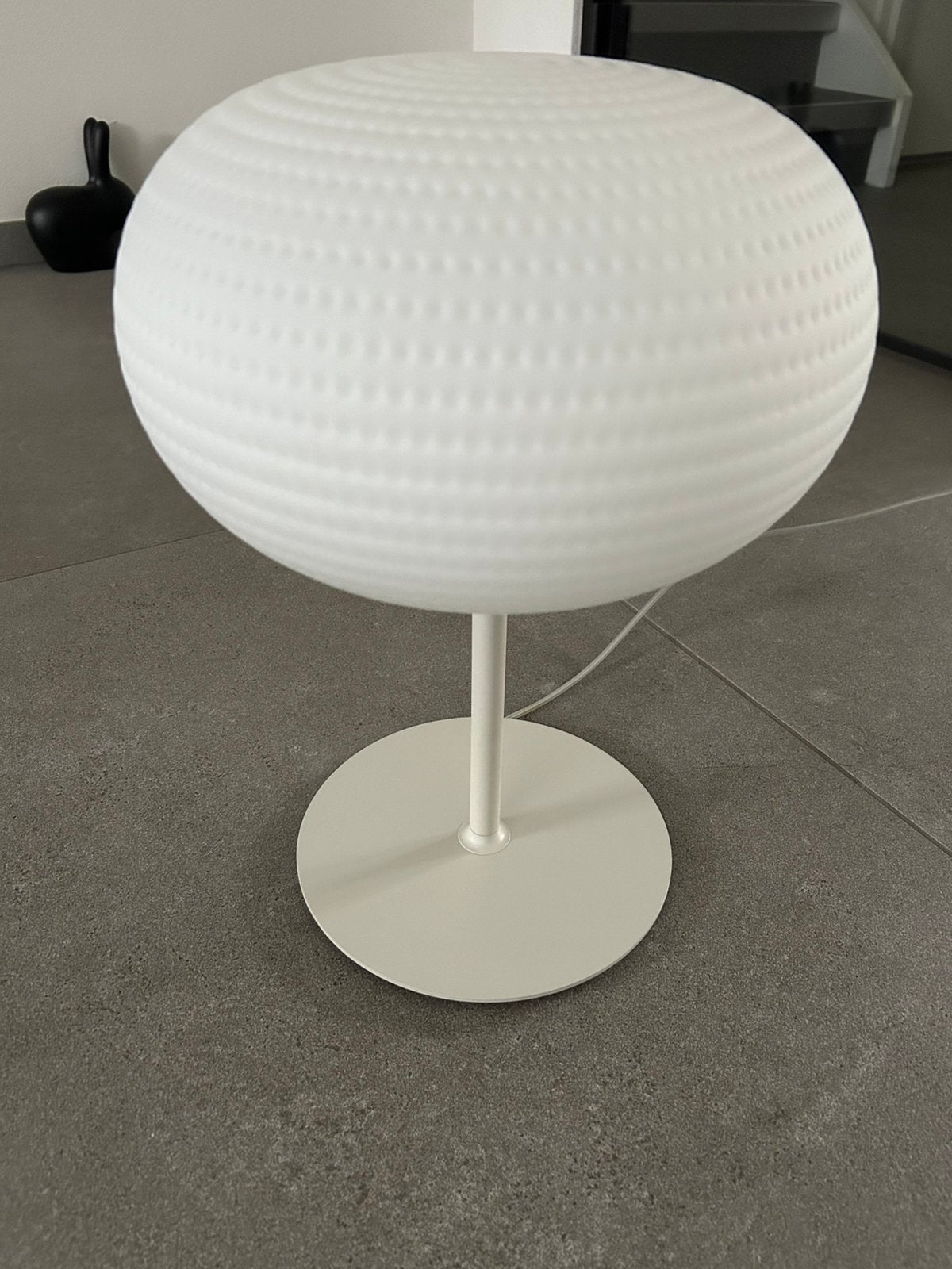 Fontana arte Bianca design glazen dimbare led lamp, Ophalen, Zo goed als nieuw, Glas, Design