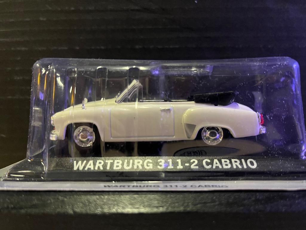 Altaya Wartburg 311-2 Cabrio, Hobby en Vrije tijd, Modelauto's | 1:43, Ophalen of Verzenden, Nieuw, Auto, Overige merken