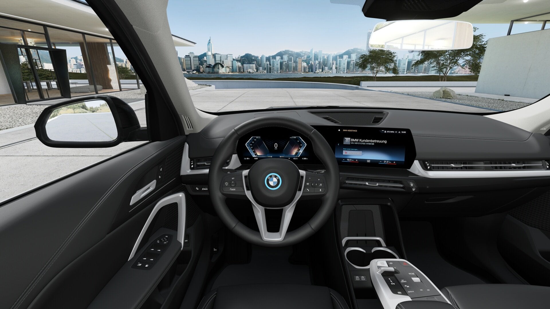 BMW iX1 eDrive20 Pure Edition / Adaptieve LED / Comfort Acce, Dealer onderhouden, Zwart, Zwart, Leder